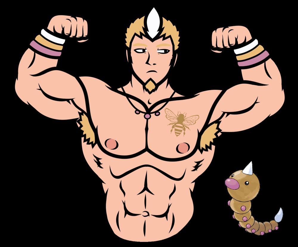 Human design for sale based on the Pokemon Weedle