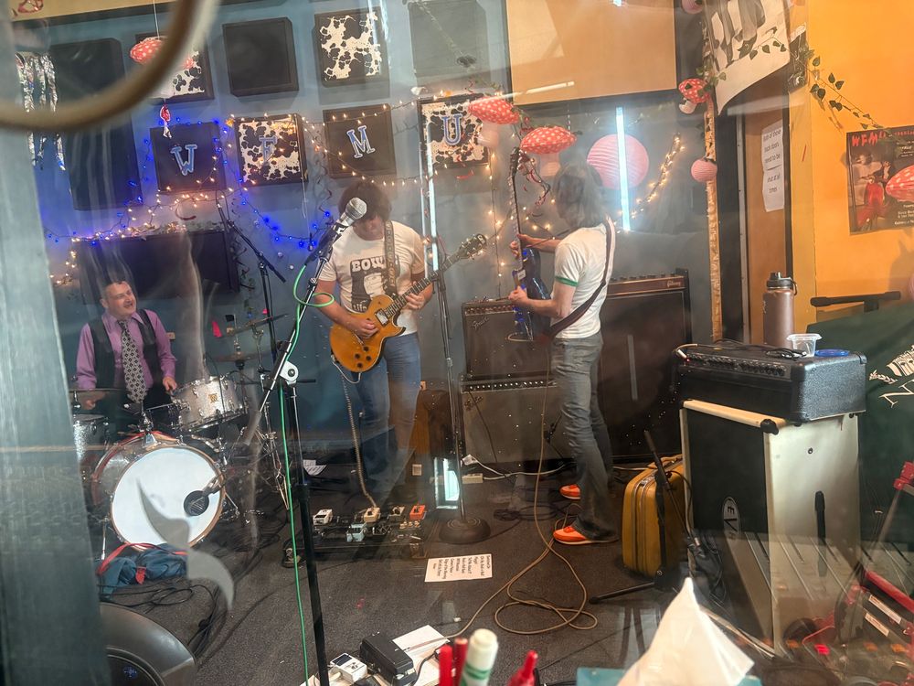 Creem Circus in WFMU’s live studio