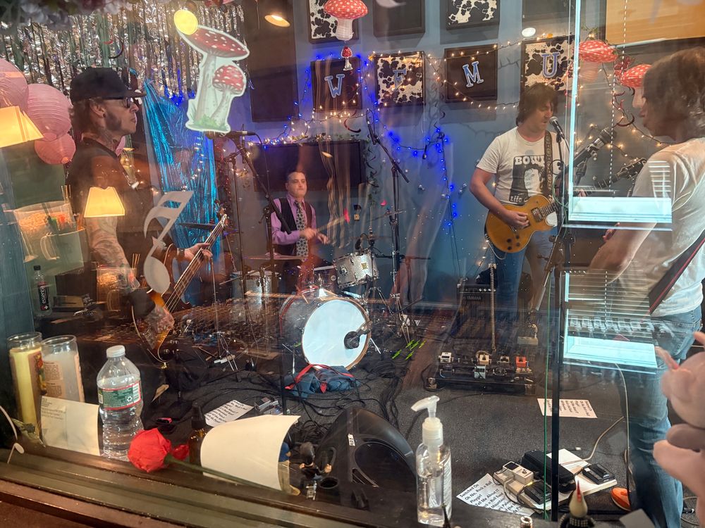 Creem Circus in WFMU’s live studio