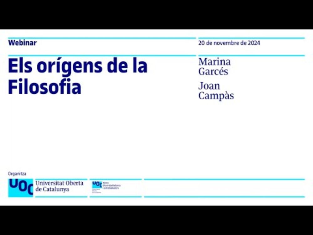 Els orígens de la Filosofia