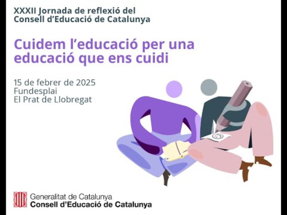 Jornada "Cuidem l'educació per una educació que ens cuidi"