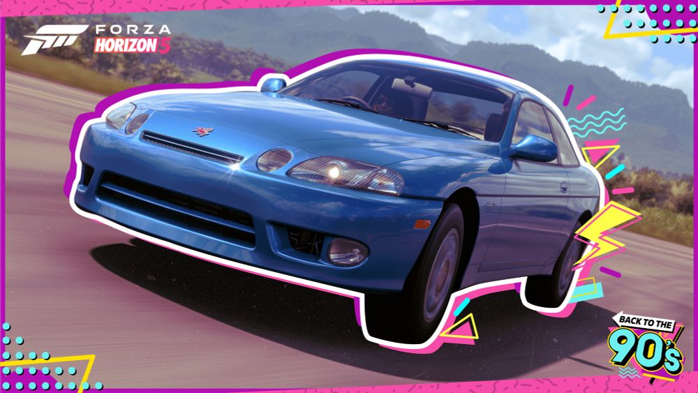 Your Favorite Era is Back: Rewind Back to the 90’s on Forza Horizon 5.