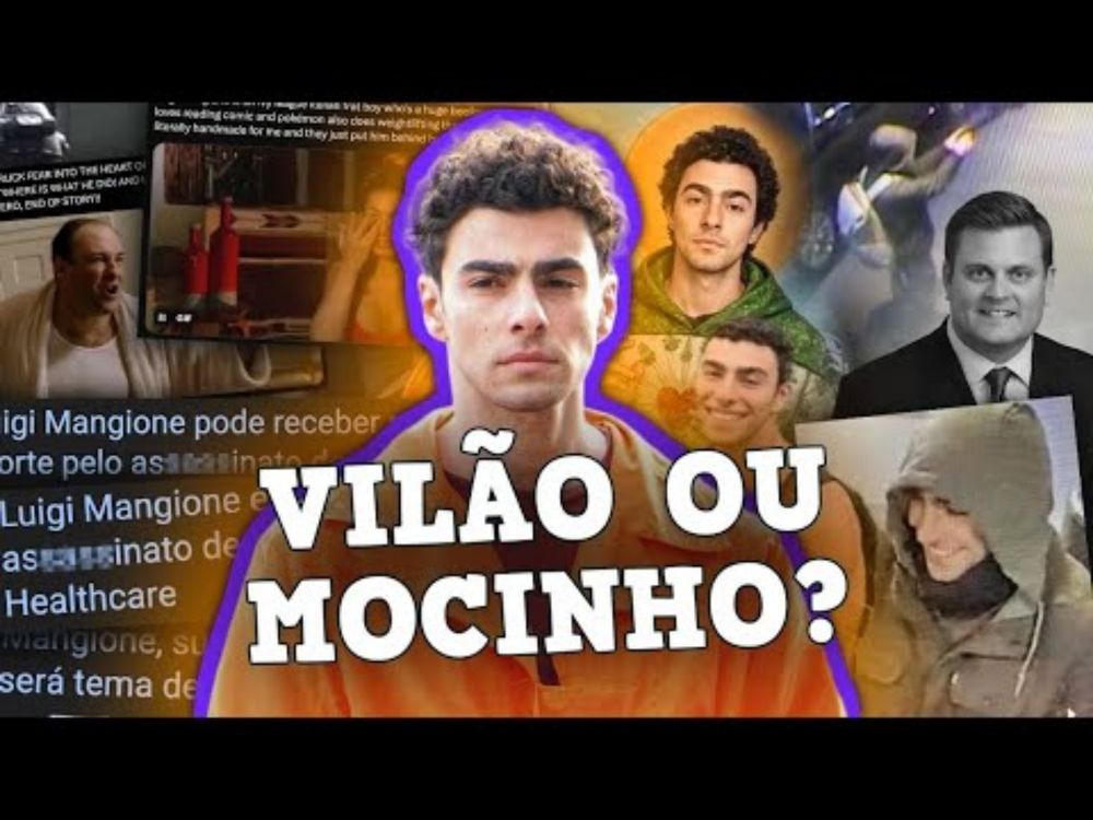 A QUEDA DE LUIGI MANGIONI: O NOVO NAMORADINHO DA INTERNET *FREE HIM*