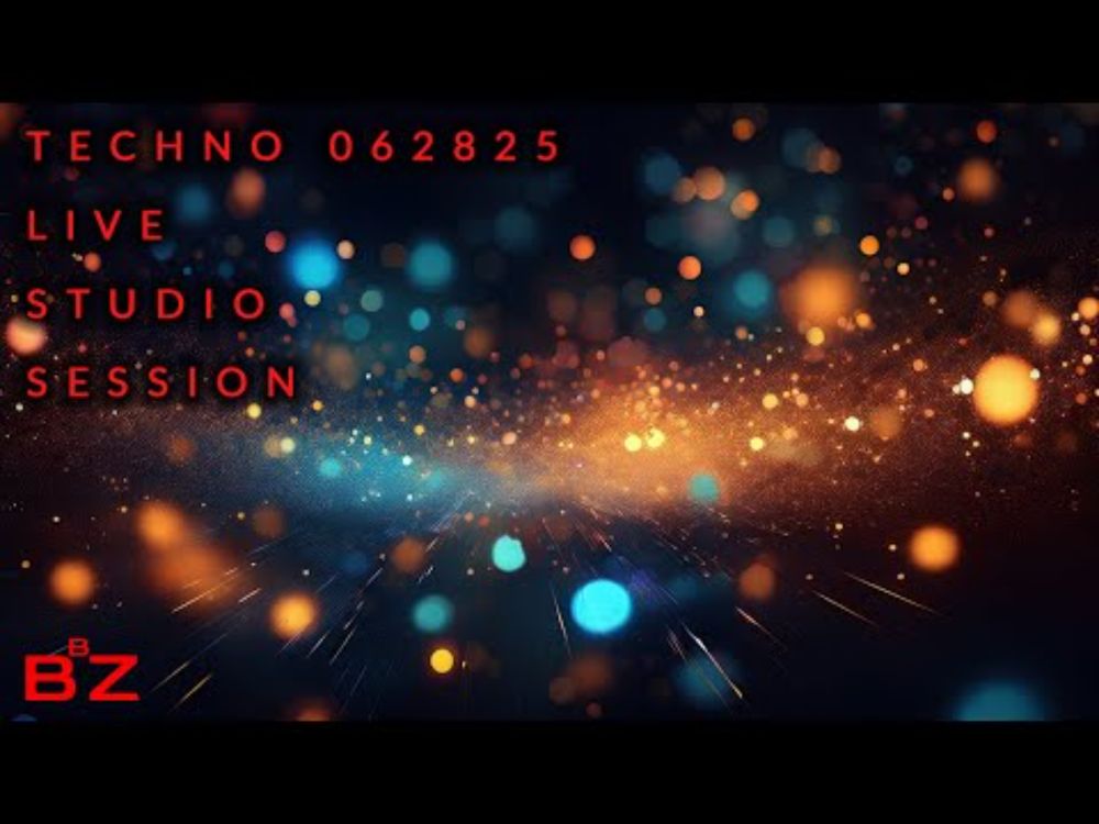 Techno 062825-Live studio jam session