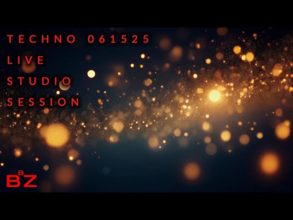 Techno 061525-Live eurorack studio jam