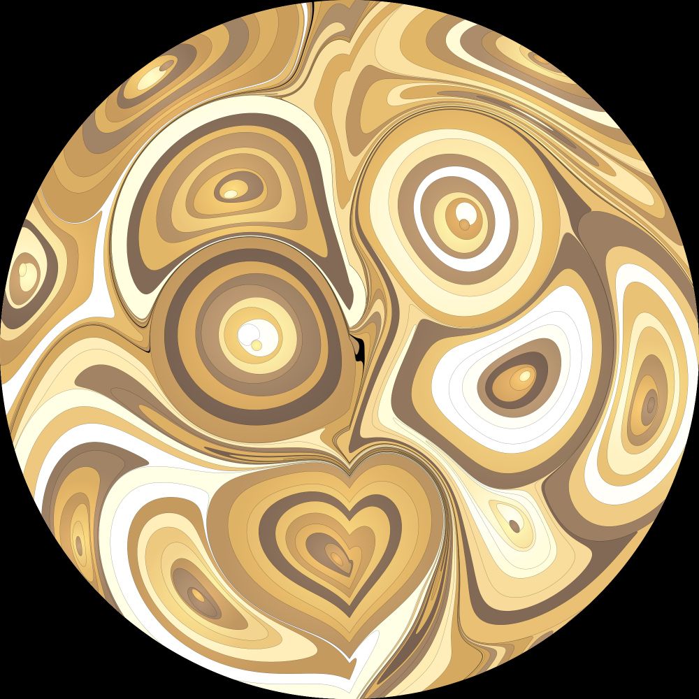 abstract patterns in coffee colors