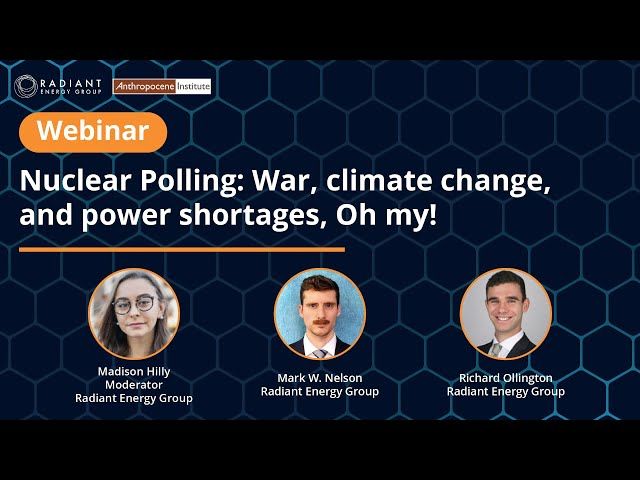 Nuclear Polling: War, climate change, and power shortages, Oh my!