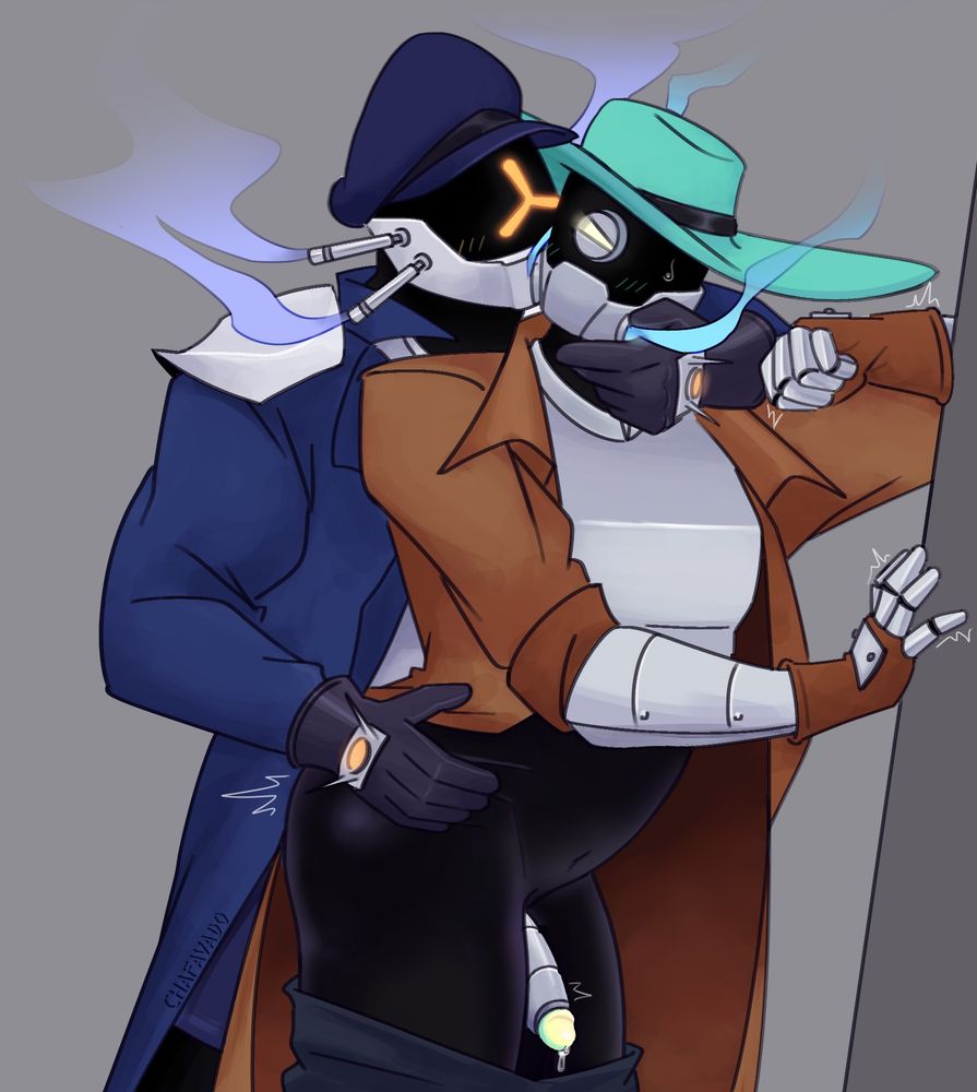 Captain & Bandit from Risk of Rain 2
#nsfw #nsfwart #nsfwartist