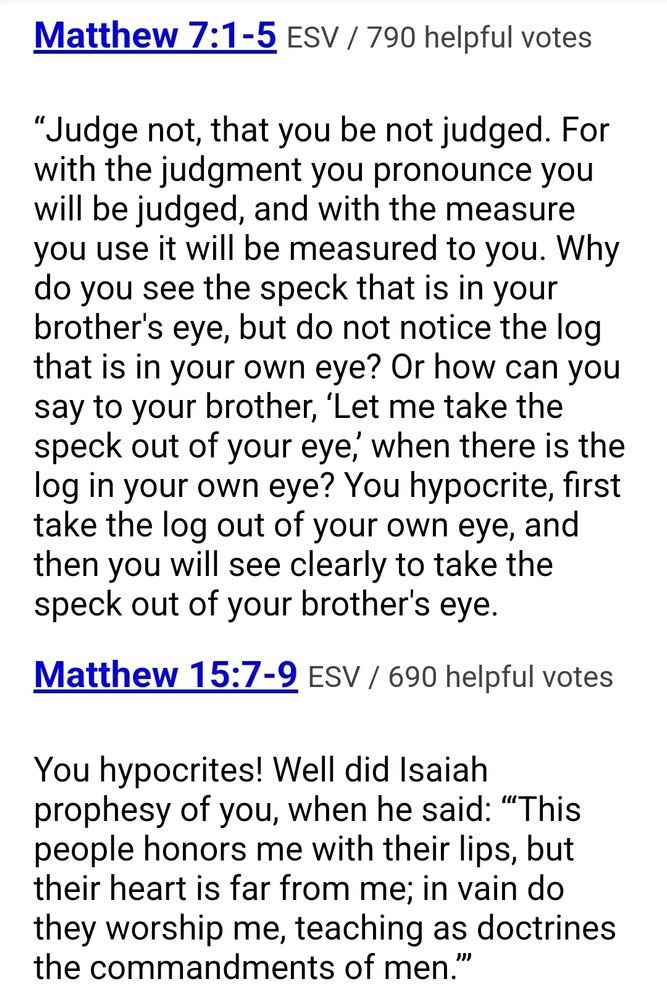 Matthew 7:1-5 ESV / 790 helpful votes 