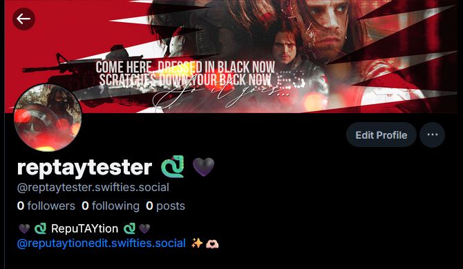 Preview of my new layout featuring Bucky Barnes/The Winter Soldier with lyrics from 'So It Goes...'