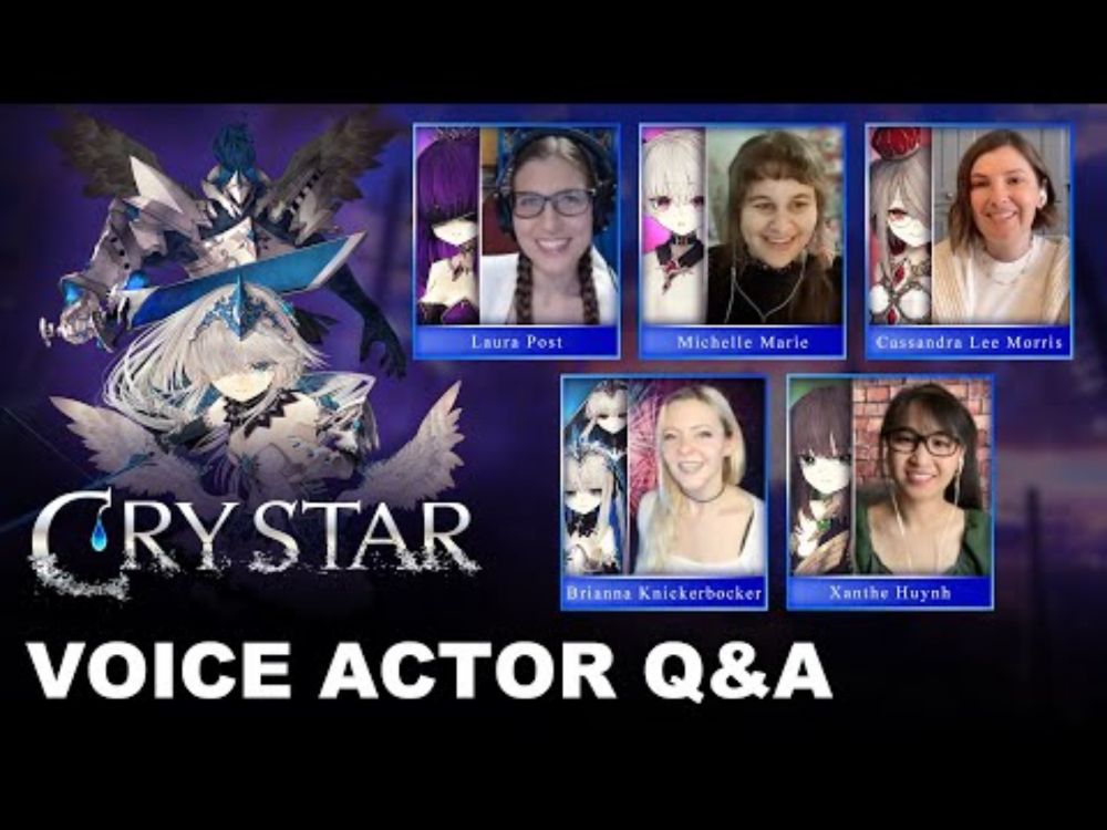 CRYSTAR - Q&A With Voice Actors