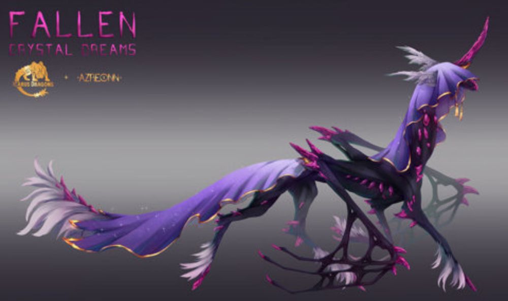 Fallen Crystal Dreams - Adopt - Azreonn's Ko-fi Shop