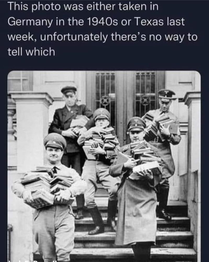 This photo was either taken in Germany in the 1940s or Texas last week, unfortunately there`s no way to tell which