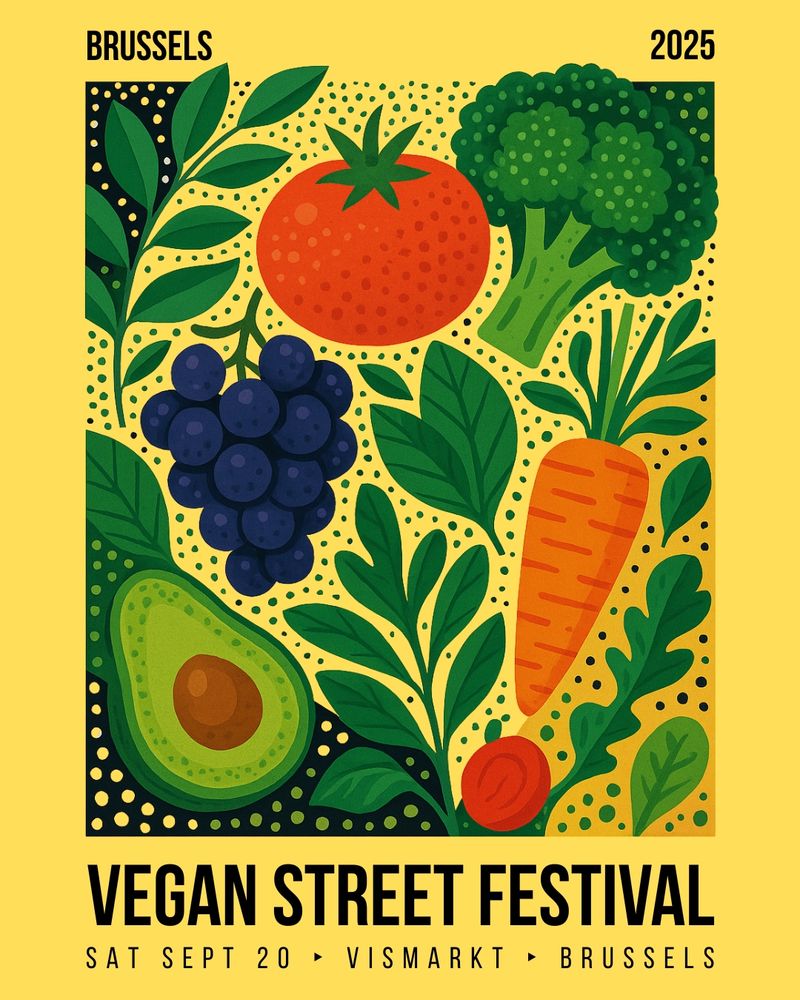 Vegan Street Festival this Saturday 20 September in Brussels