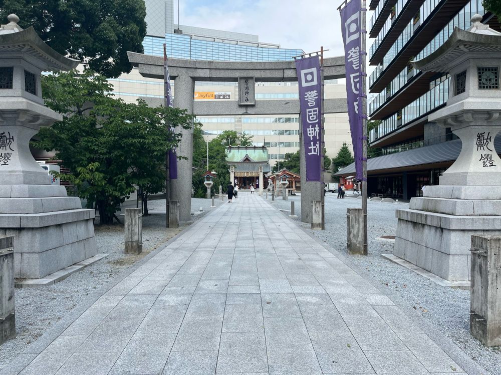 警固神社　鳥居