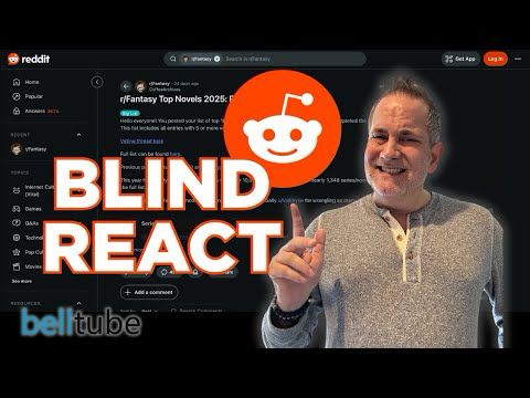 I REACT Blind to Reddit’s Top 50 Sci Fi & Fantasy!