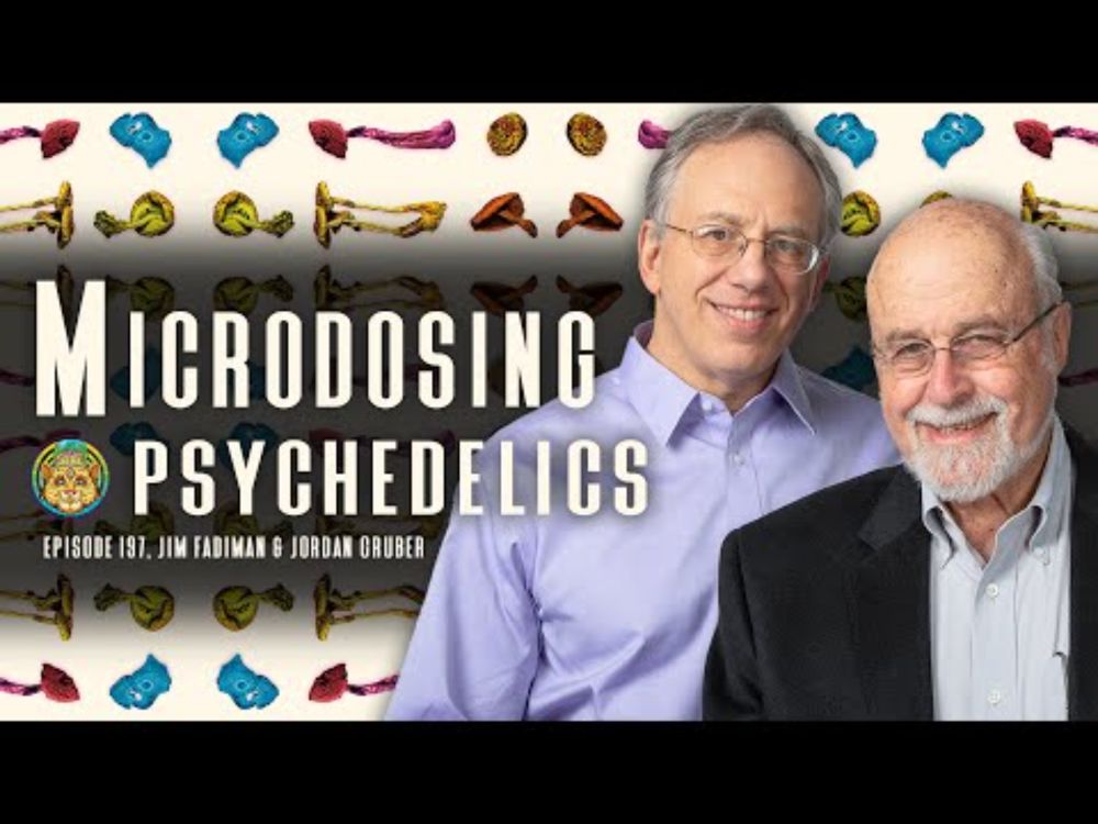 Microdosing for Health, Healing, and Enhanched Performance | Jim Fadiman and Jordan Gruber ~ 197