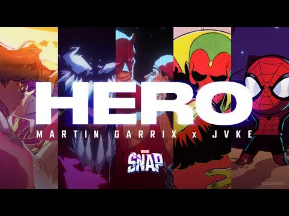 Hero ft. Martin Garrix & JVKE | ANIMATED CINEMATIC | MARVEL SNAP