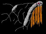 Pixel art of a gate