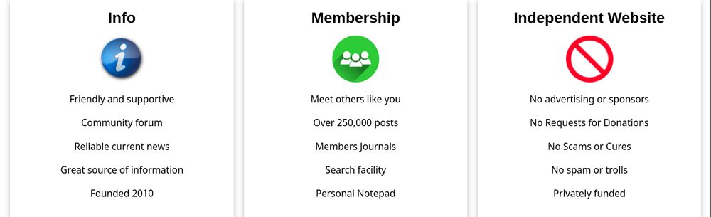 A snip from the Psoriasis Club website