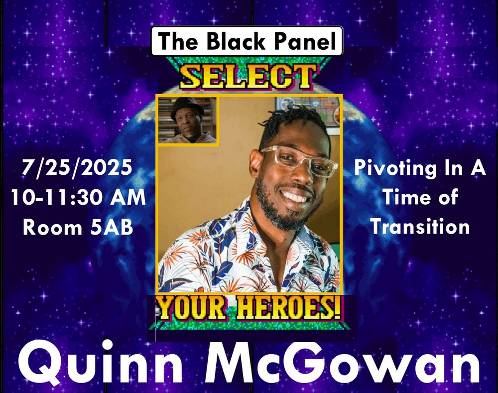 Quinn McGowan appears at SDCC's The Black Panel
