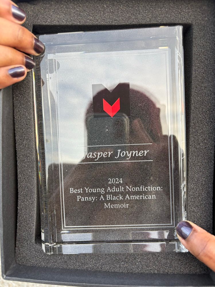 Memphis Public Library award reads Best Young Adult Nonfiction: PANSY: A BLACK AMERICAN MEMOIR