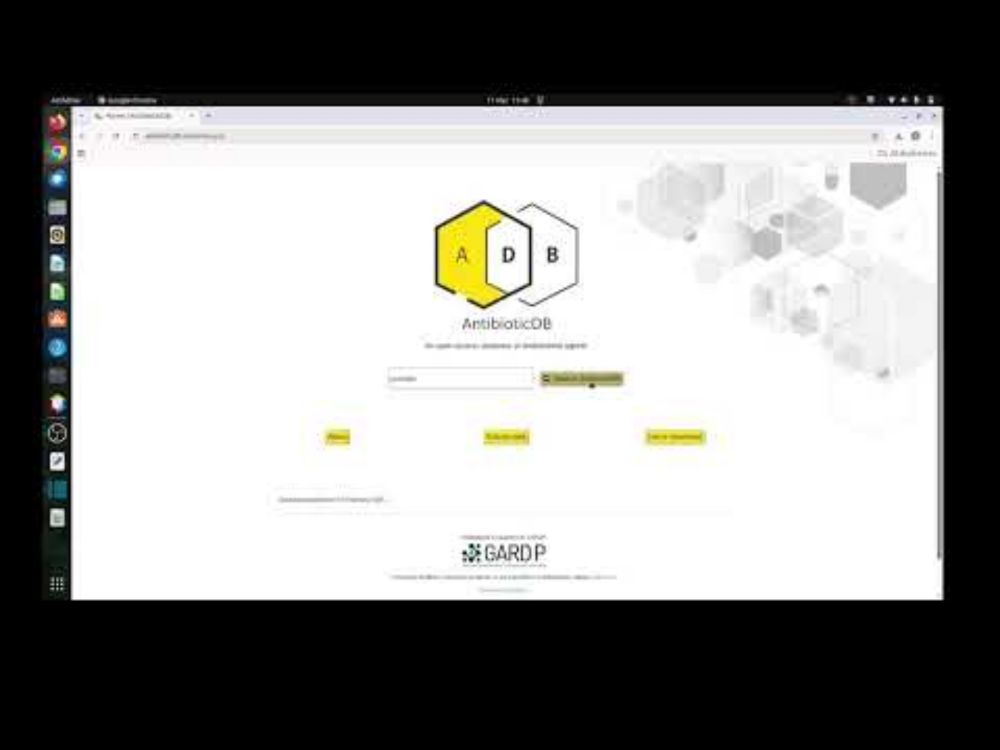 How to use the AntibioticDB website