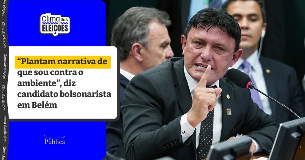 COP Belém: candidato pró-garimpo quer ser prefeito