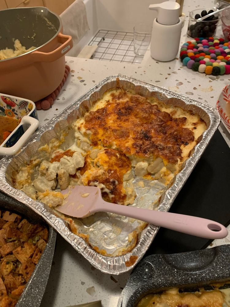 Gluten-free gnocchi & cheese. 