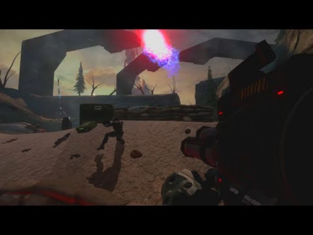 UNSC forces engage Banished in Trench Warfare on Zeta Halo