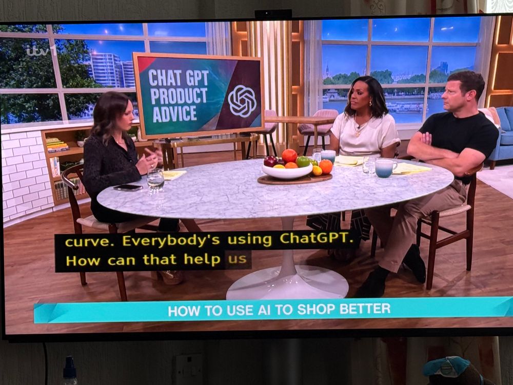 Everybody's using ChatGPT.
How can that help us?