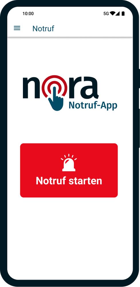 Notruf-App "Nora" wieder verfügbar