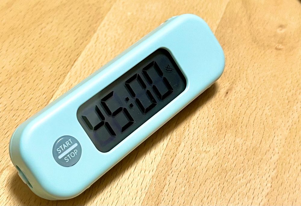 タイマーの写真です