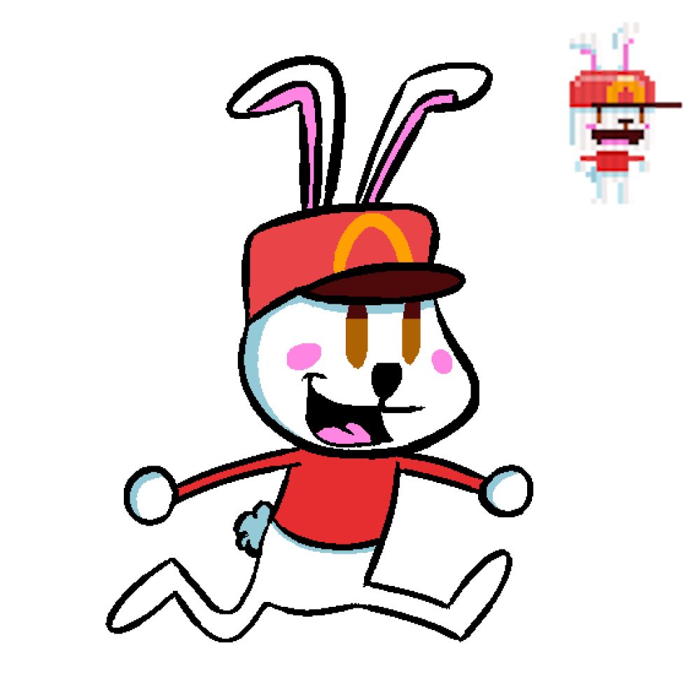 Fluffykins from the Nitrome flash game "Mega Mash"