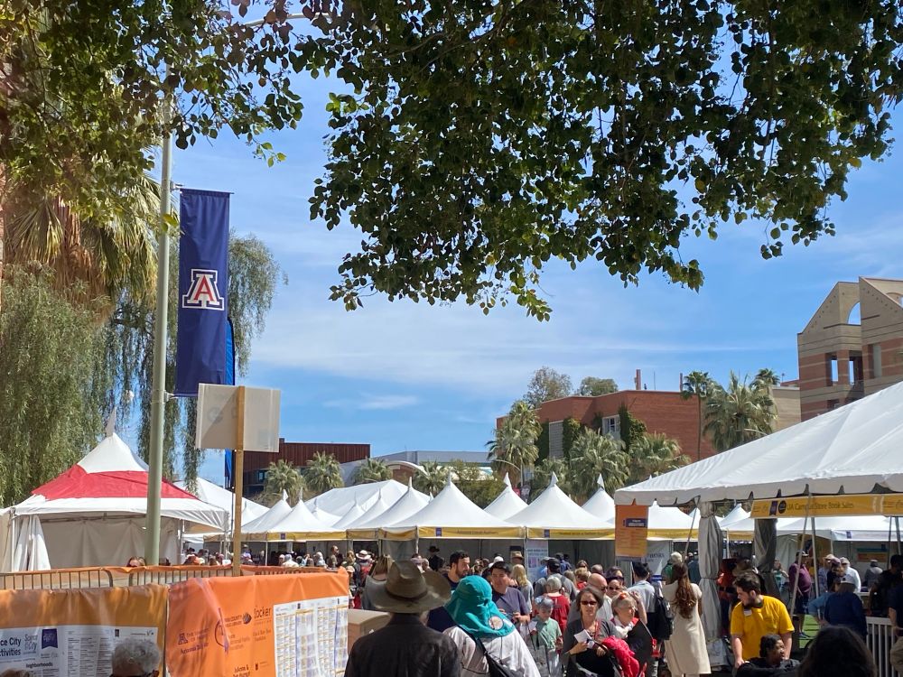 Tucson Festival of Books tents