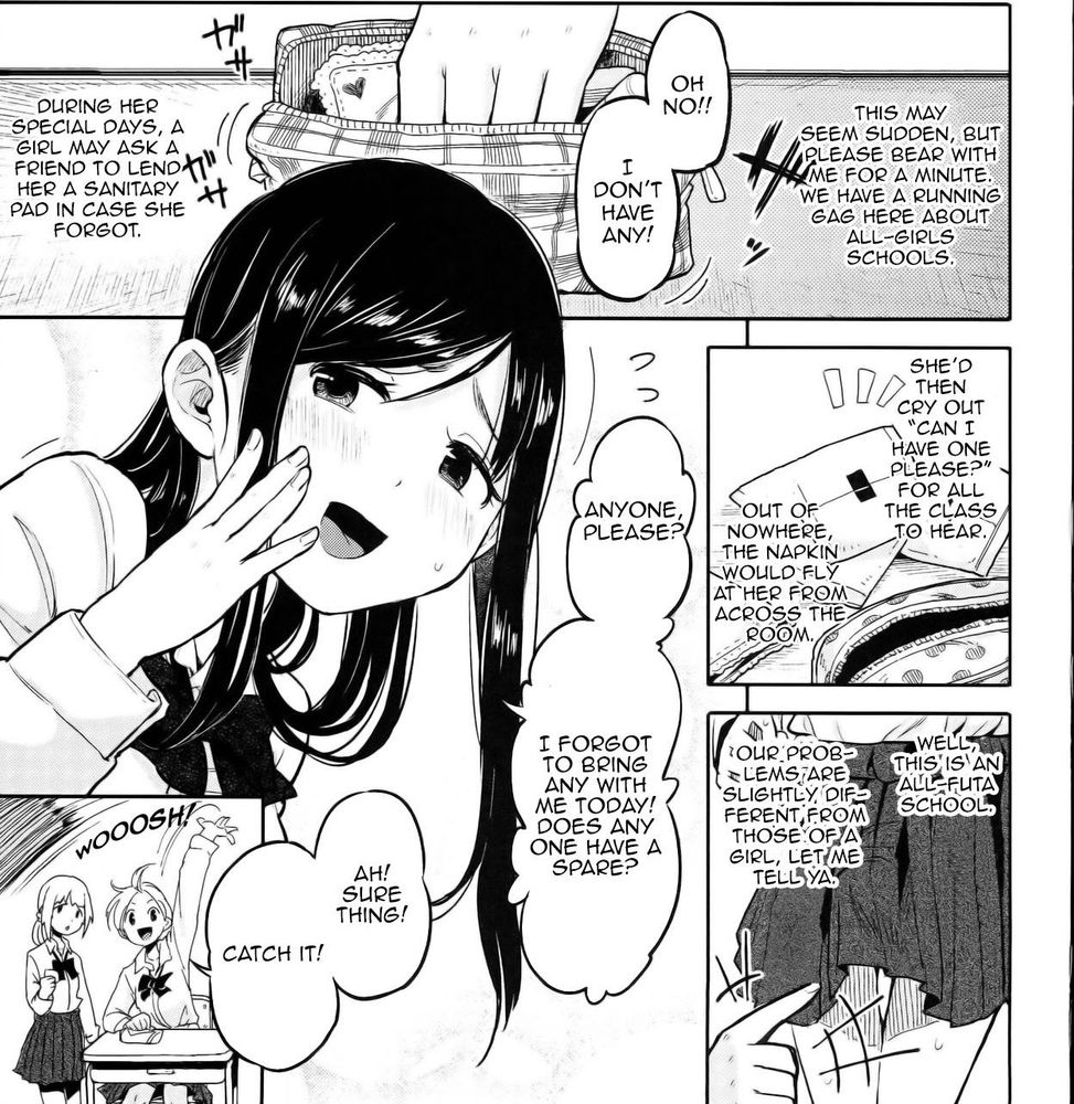 Futa Jogakuen Seiri Tōban「ふた女学園精理当番」
Picao