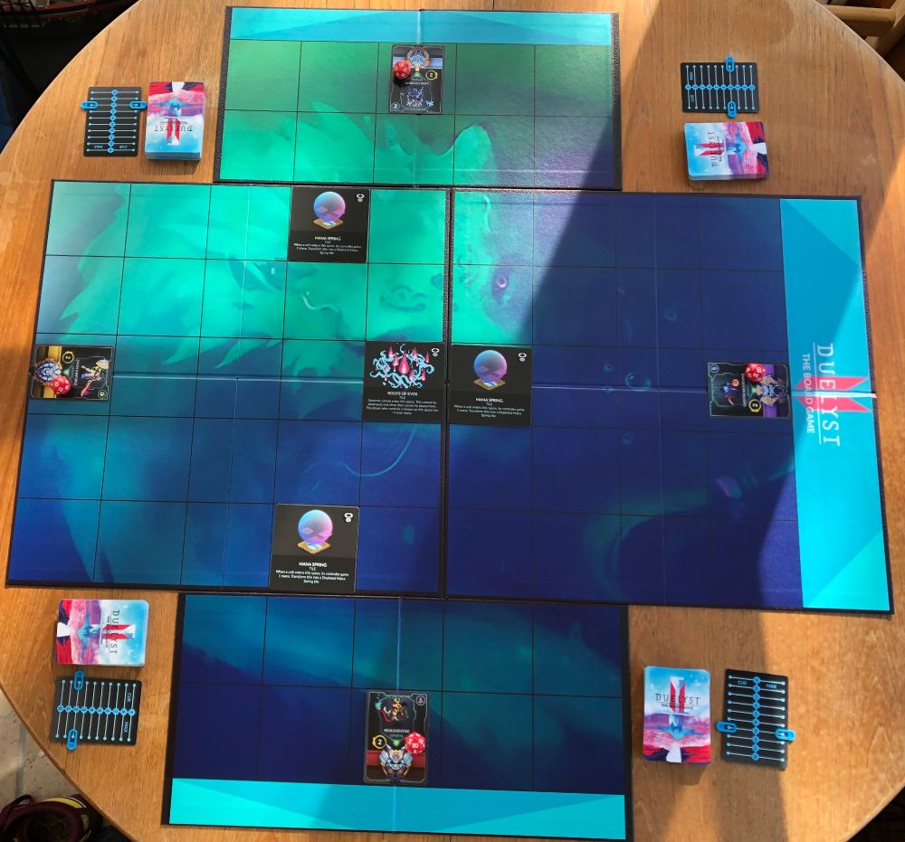 4 player duelyst board