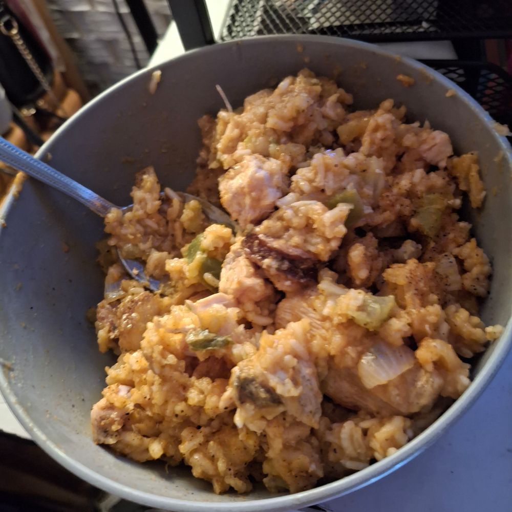 Now, is this your Big Mama's jambalaya? Nah. I can't cook like that. But is it good? Yep. 