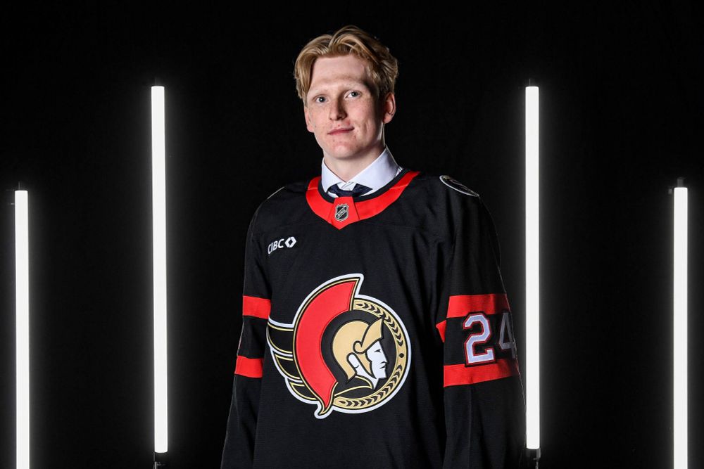 A shy, reserved Carter Yakemchuk opens up about Jake Sanderson and being drafted by Ottawa