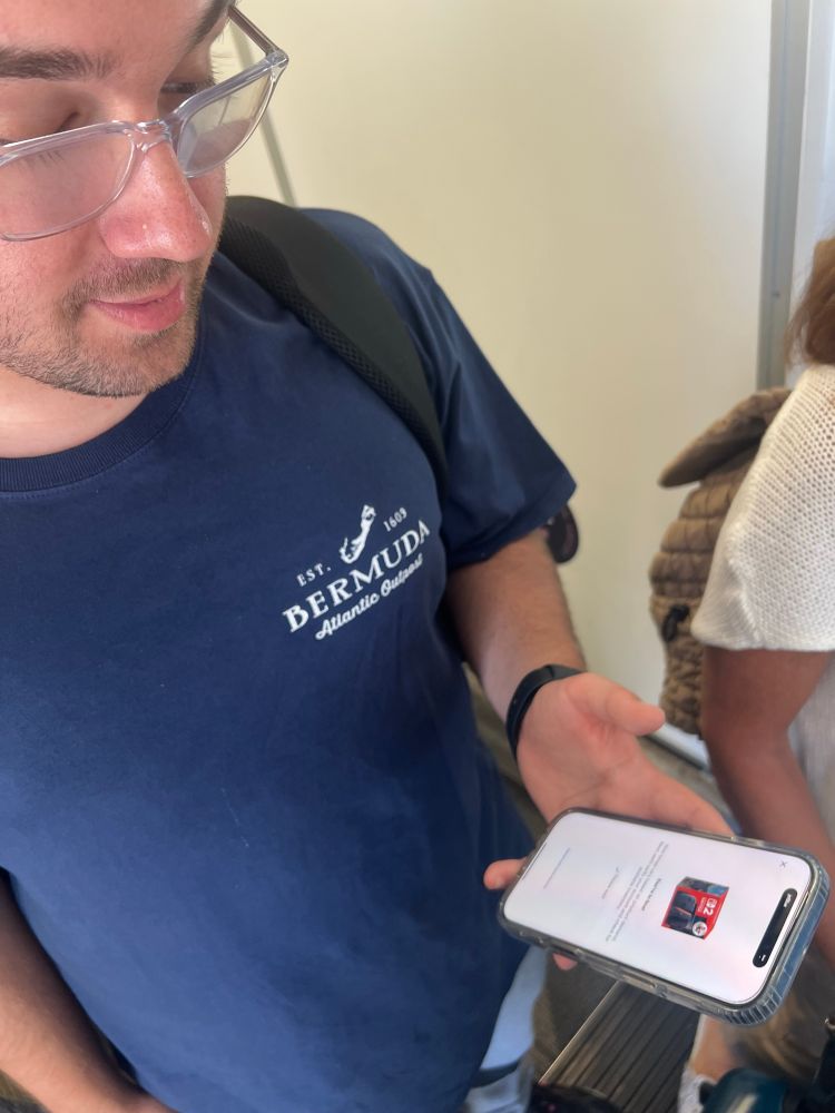 jordan waiting in line to order a switch 2