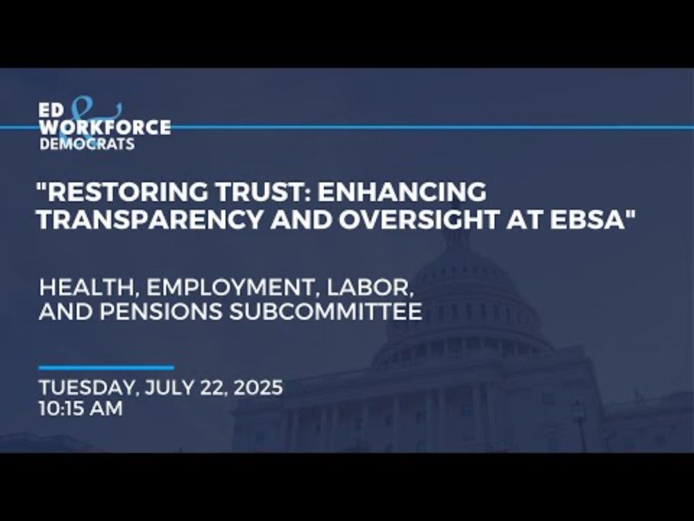 “Restoring Trust: Enhancing Transparency and Oversight at EBSA”