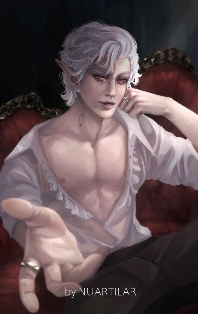 fanart de Astarion BG3