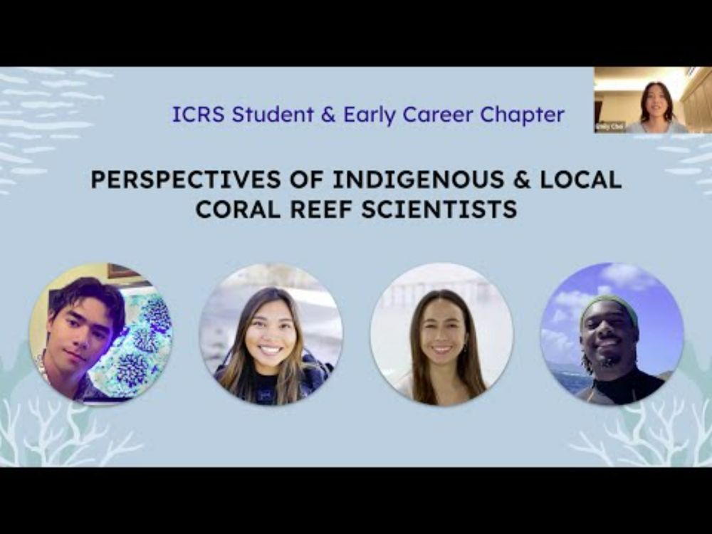 ICRS SECC Indigenous & Local Coral Scientists Panel (Updated)