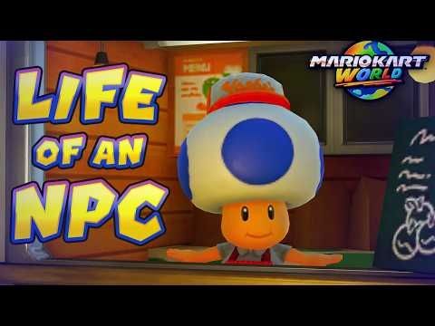 Life of an NPC in Mario Kart World