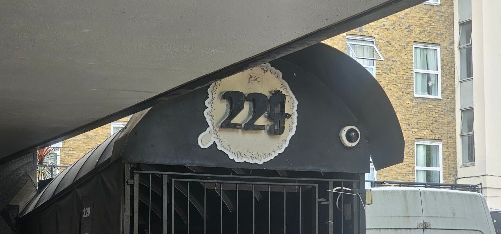 The front of the 229 in Great Portland Street, which hosted its final regular pro wrestling event on August 3rd, 2025.

The first show at the venue was EVE's WrestleQueendom 3 in January 2020, and sixty-four events were held in the ensuing five years in one of Central London's most popular venues for wrestling in the 2020's.