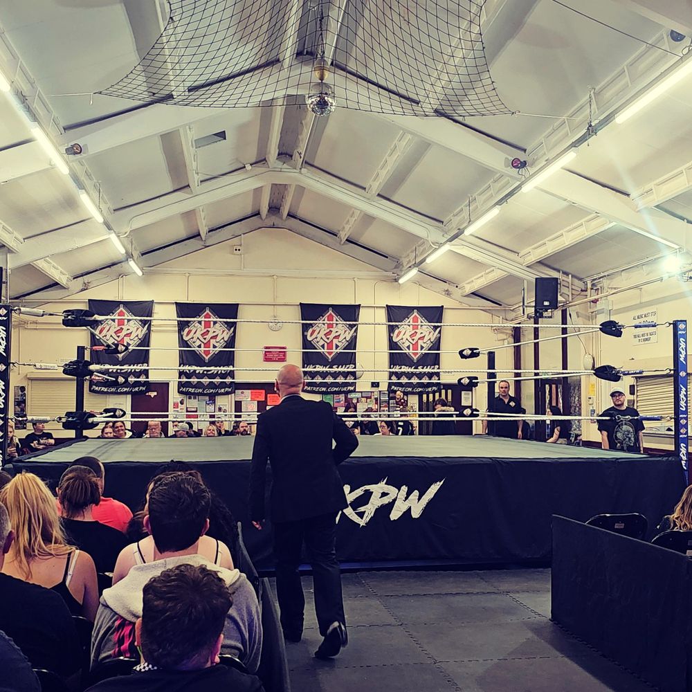 The Falconwood Community Centre prior to UKPW Take To The Skies. All four of UKPW's championships were defended at the spiritual home of UKPW on this afternoon.