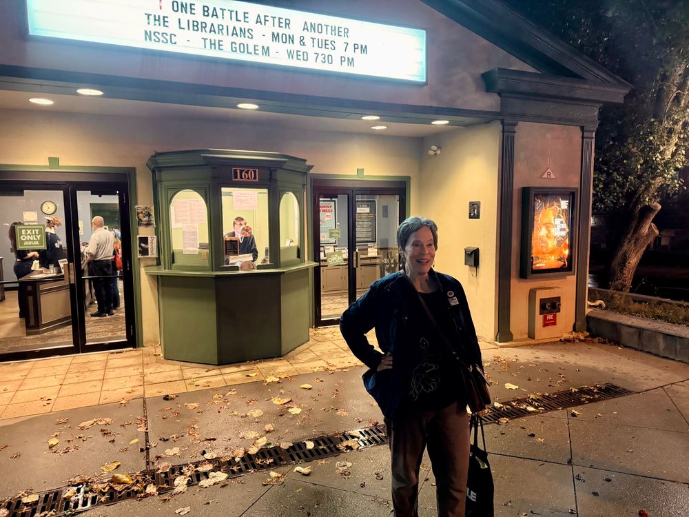 Marquee at the Princeton Garden Theater: One Battle After Another | The Librarians
