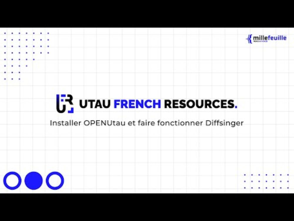 TUTORIEL - Installer OpenUTAU et faire fonctionner Diffsinger