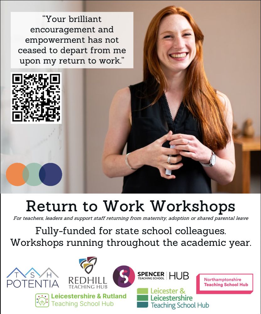 Maternity Teacher Paternity Teacher project return to work workshops