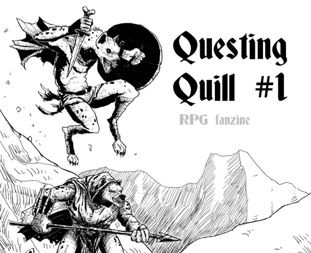 Questing Quill Zine #1 by omnixo